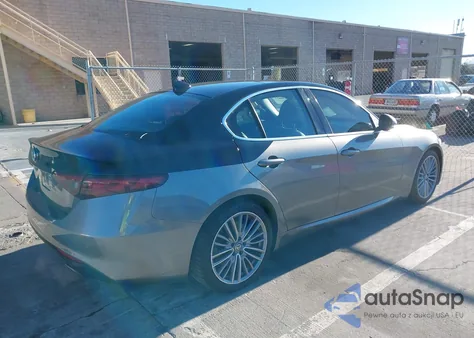 2017 Alfa Romeo Giulia Ti Rwd из США, поврежденный, VIN ZARFAECN8H7536327